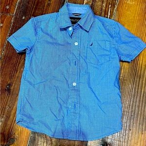 Nautica boys button up shirt